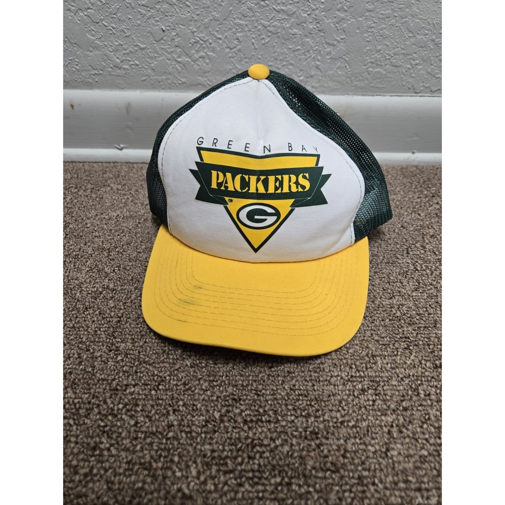 Vintage Sports Specialties Green Bay Packers YA Trucker Mesh Hat Snapback